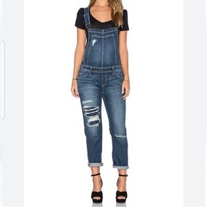 Paige Sierra Overalls Williams Destructed Size 29